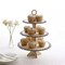 NATURAL 16" Wooden 3 Tier Cupcake Dessert DISPLAY STAND